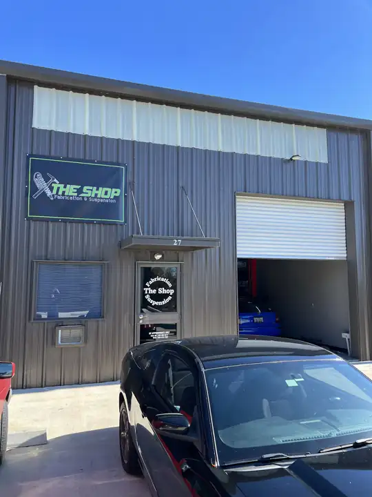 The Shop Fabrication & Suspension storefront, Suite 27, Houston TX